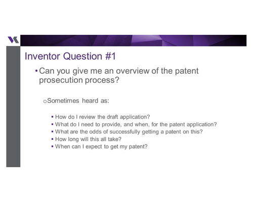 10 Things In-House Counsel Should Be Teaching Inventors About Patent Prosecution