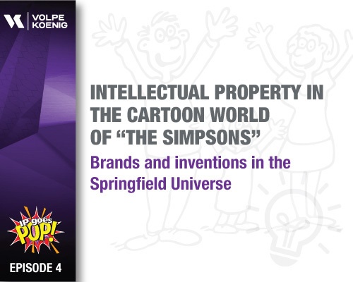 Ep #4: Intellectual Property in the Cartoon World of The Simpsons - Brands and inventions in the Springfield Universe
