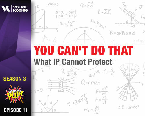 Season 3 Ep #11- You Can't Do That-What IP Cannot Protect