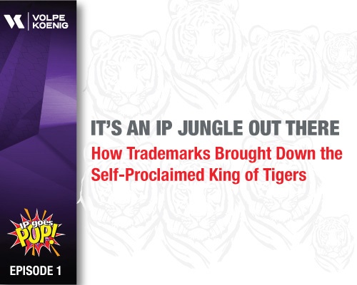 Ep #1: It's an IP Jungle Out There - How Trademarks Brought Down the Self-Proclaimed King of Tigers